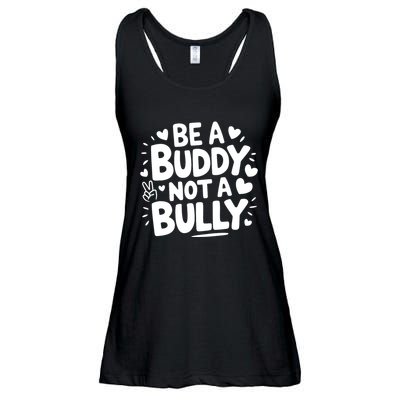 Unity Day Orange Anti Bullying Be A Buddy Not A Bully Ladies Essential Flowy Tank
