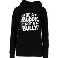 Unity Day Orange Anti Bullying Be A Buddy Not A Bully Womens Funnel Neck Pullover Hood