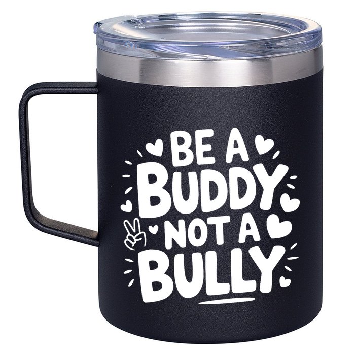 Unity Day Orange Anti Bullying Be A Buddy Not A Bully 12oz Stainless Steel Coffee Mug
