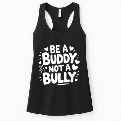 Unity Day Orange Anti Bullying Be A Buddy Not A Bully Womens Tank Top