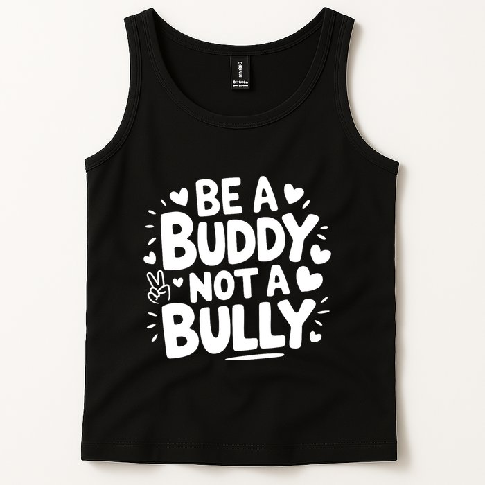 Unity Day Orange Anti Bullying Be A Buddy Not A Bully Tank Top