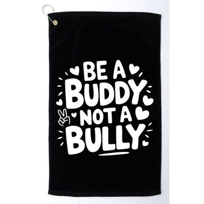 Unity Day Orange Anti Bullying Be A Buddy Not A Bully Golf Towel