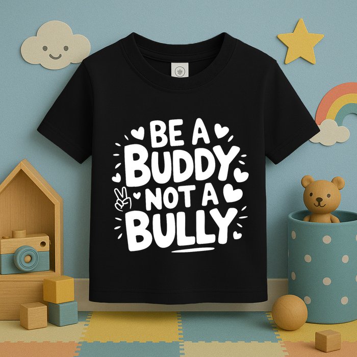 Unity Day Orange Anti Bullying Be A Buddy Not A Bully Toddler T-Shirt