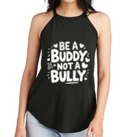 Unity Day Orange Anti Bullying Be A Buddy Not A Bully Women's Perfect Tri Rocker Tank