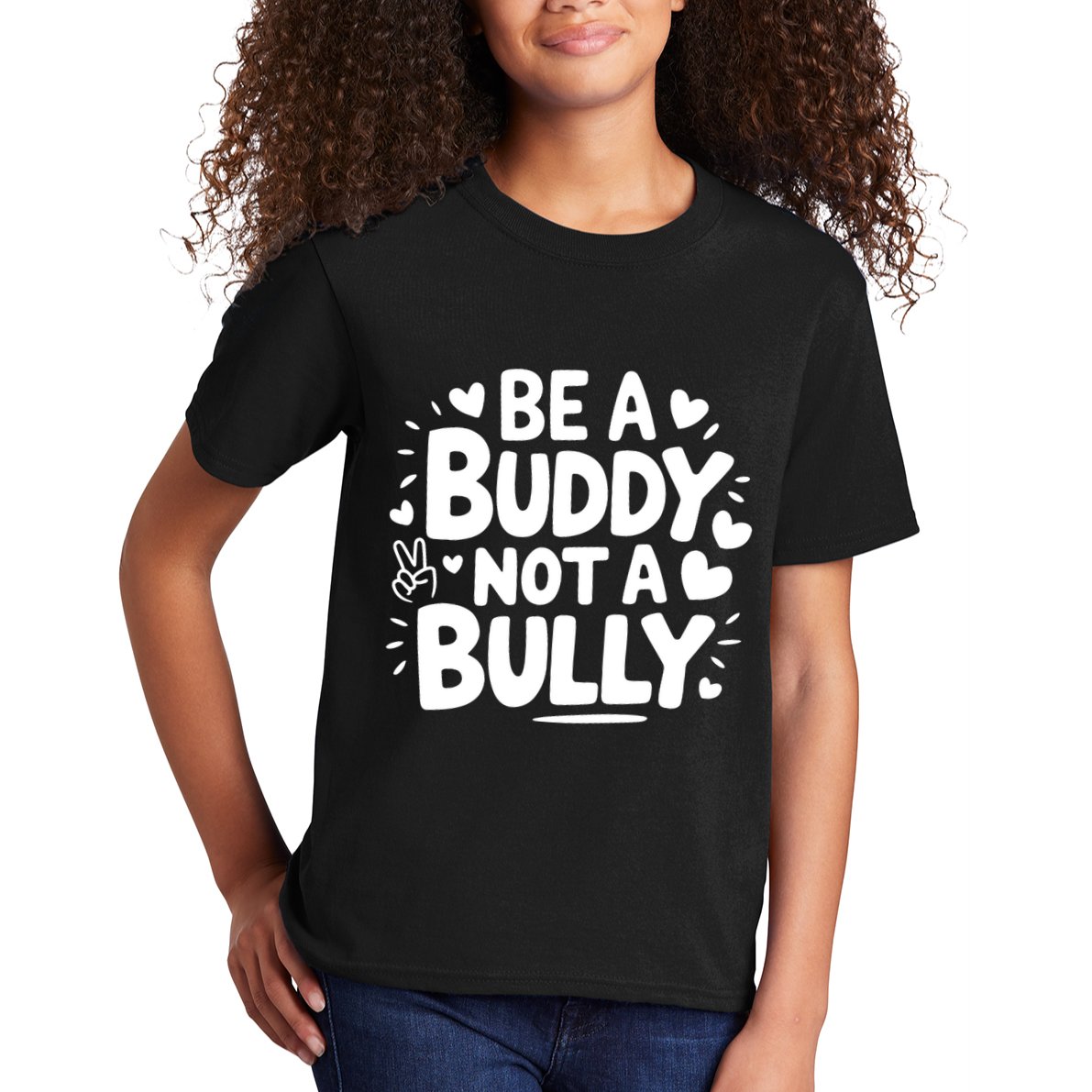 Unity Day Orange Anti Bullying Be A Buddy Not A Bully Kids T-Shirt