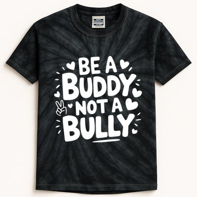 Unity Day Orange Anti Bullying Be A Buddy Not A Bully Kids Tie-Dye T-Shirt