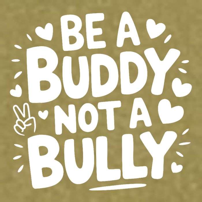 Unity Day Orange Anti Bullying Be A Buddy Not A Bully Garment-Dyed Women's Muscle Tee
