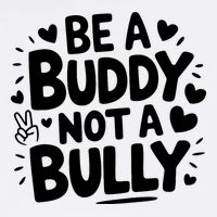 Unity Day Orange Anti Bullying Be A Buddy Not A Bully Garment-Dyed Sweatshirt