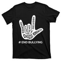 Unity Day Orange Anti Bullying Peace Love Sign Language T-Shirt