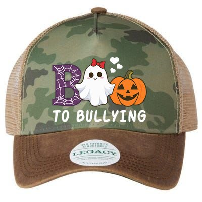 Unity Day Orange Funny Halloween Boo To Bullying Legacy Tie Dye Trucker Hat