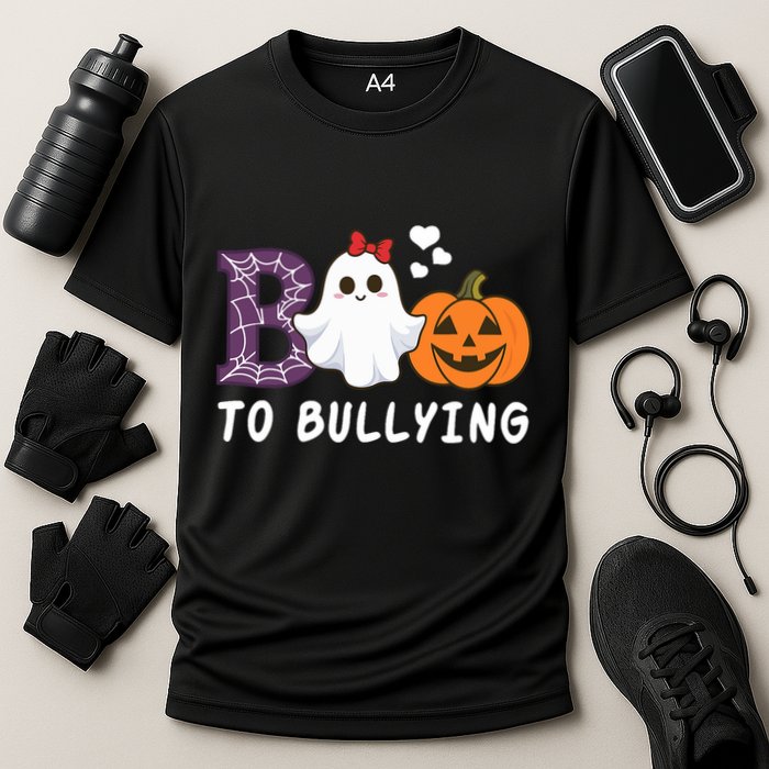 Unity Day Orange Funny Halloween Boo To Bullying Performance Shirt