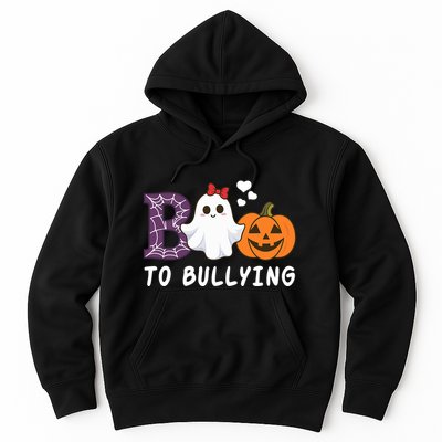 Unity Day Orange Funny Halloween Boo To Bullying Hoodie