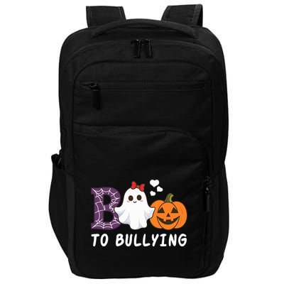 Unity Day Orange Funny Halloween Boo To Bullying Impact Tech Backpack