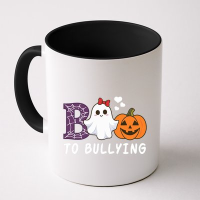 Unity Day Orange Funny Halloween Boo To Bullying Mug