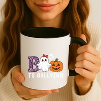 Unity Day Orange Funny Halloween Boo To Bullying Mug