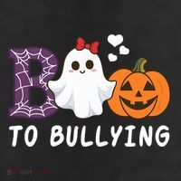 Unity Day Orange Funny Halloween Boo To Bullying 11oz C Handle Ceramic Mug