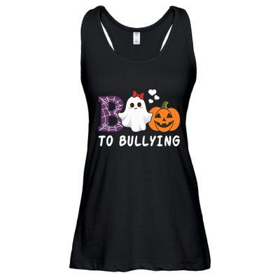 Unity Day Orange Funny Halloween Boo To Bullying Ladies Essential Flowy Tank