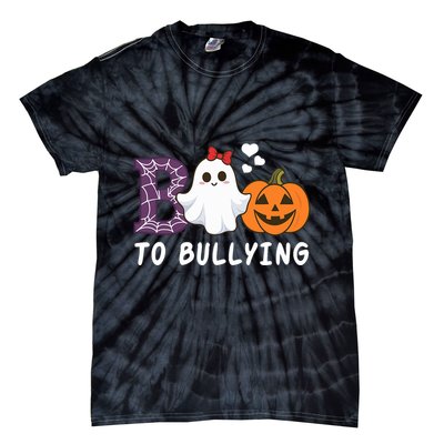 Unity Day Orange Funny Halloween Boo To Bullying Tie-Dye T-Shirt
