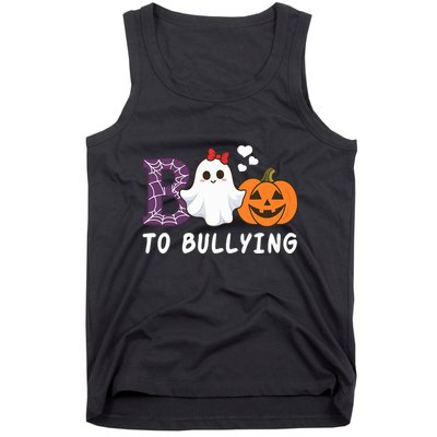 Unity Day Orange Funny Halloween Boo To Bullying Tank Top