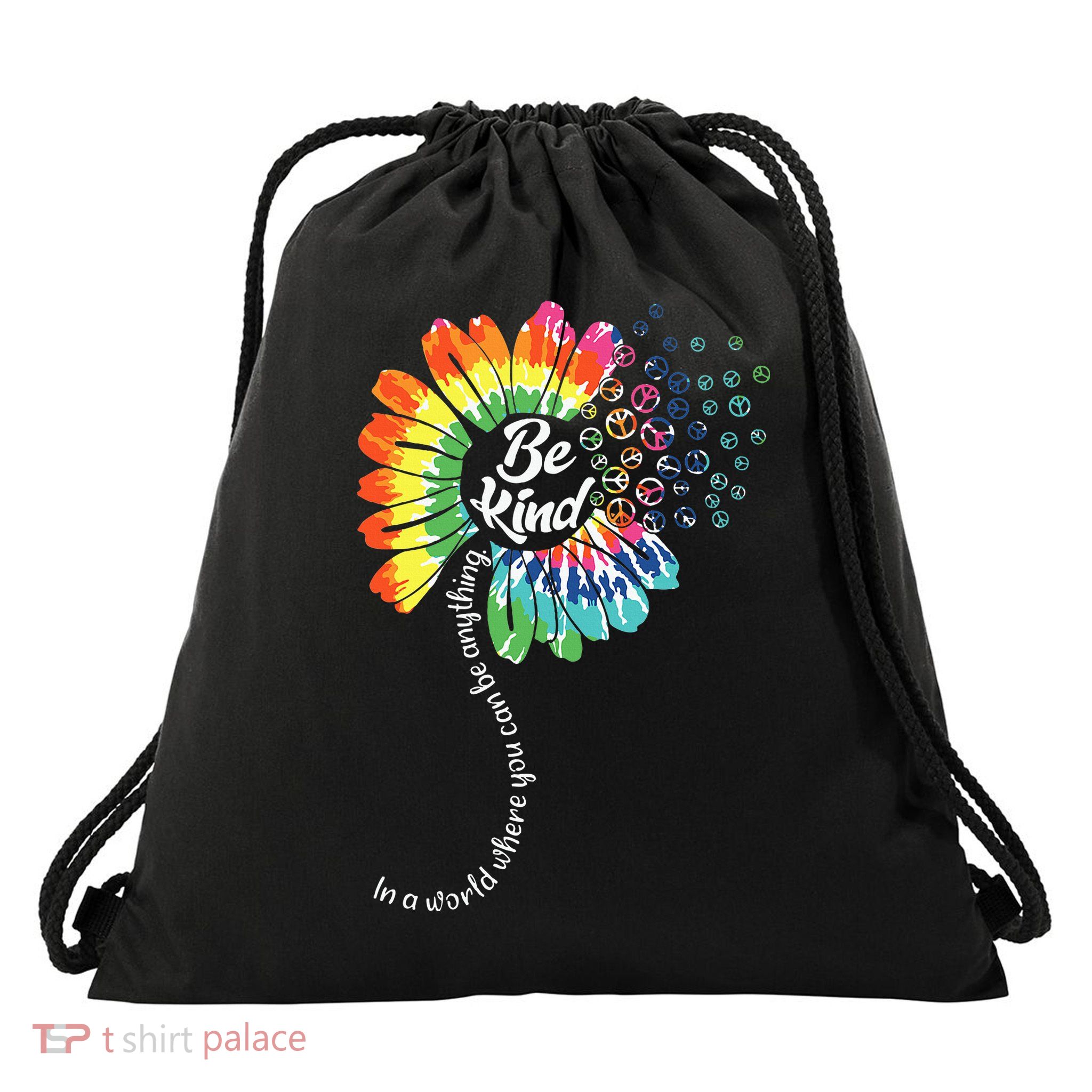 UNITY DAY Orange Anti Bullying Be Kind Kindness Matter Drawstring Bag