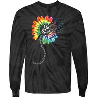 UNITY DAY Orange Anti Bullying Be Kind Kindness Matter Tie-Dye Long Sleeve Shirt