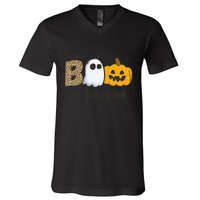 UNITY DAY Orange Anti Bullying Boo To Bullying V-Neck T-Shirt