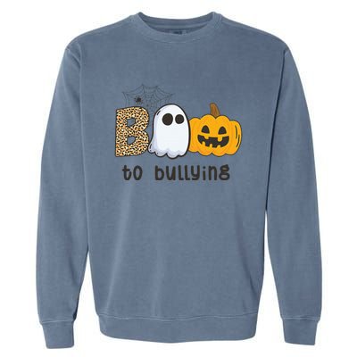 UNITY DAY Orange Anti Bullying Boo To Bullying Garment-Dyed Sweatshirt