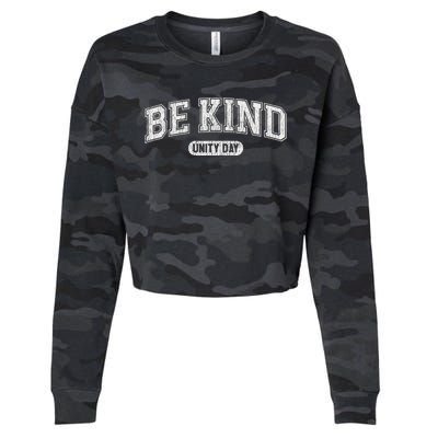 Unity Day Orange Anti Bullying Be Kind Kindness Cropped Pullover Crew