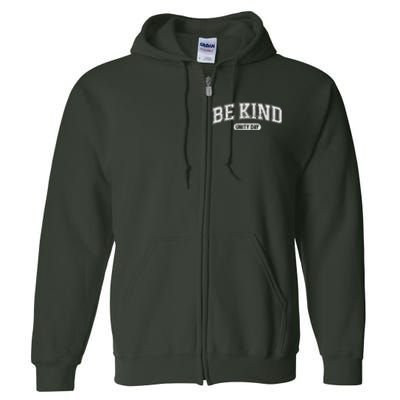 Unity Day Orange Anti Bullying Be Kind Kindness Full Zip Hoodie