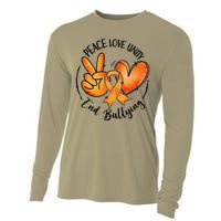 Unity Day Orange Peace Love Unity End Bullying Kindness Gift Cooling Performance Long Sleeve Crew