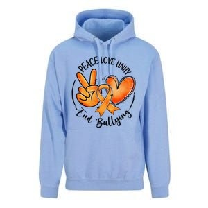 Unity Day Orange Peace Love Unity End Bullying Kindness Gift Unisex Surf Hoodie