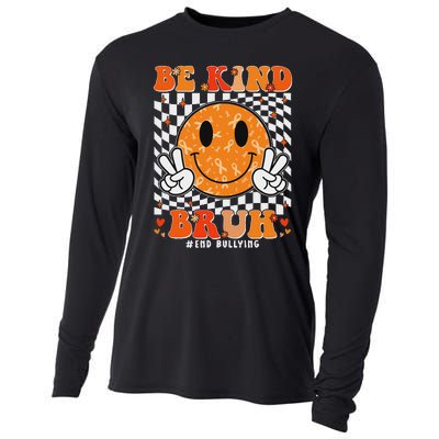 Unity Day Orange Anti Bullying Be Kind Bruh Kindness Cooling Performance Long Sleeve Crew