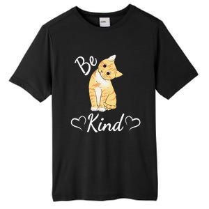 Unity Day Orange Cat Anti Bullying Be Kind Gift Tall Fusion ChromaSoft Performance T-Shirt