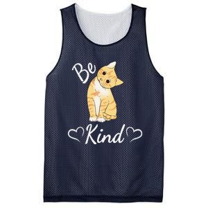 Unity Day Orange Cat Anti Bullying Be Kind Gift Mesh Reversible Basketball Jersey Tank