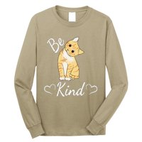 Unity Day Orange Cat Anti Bullying Be Kind Gift Long Sleeve Shirt