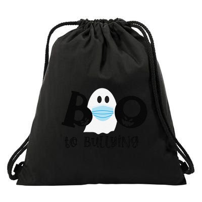 Unity Day Orange Be Kind And Boo To Bullying Halloween Drawstring Bag
