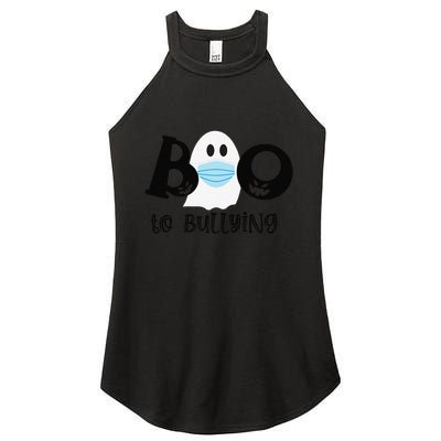 Unity Day Orange Be Kind And Boo To Bullying Halloween Women's Perfect Tri Rocker Tank