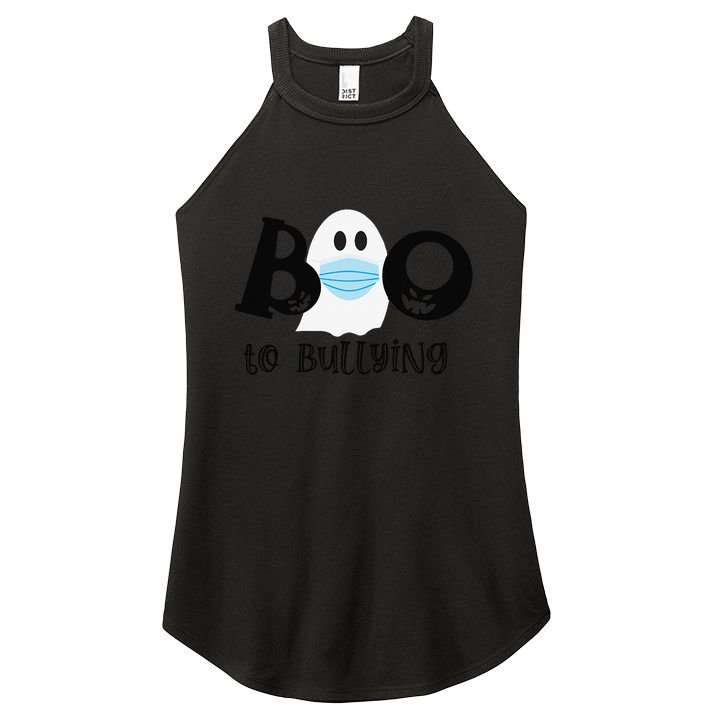 Unity Day Orange Be Kind And Boo To Bullying Halloween Women's Perfect Tri Rocker Tank