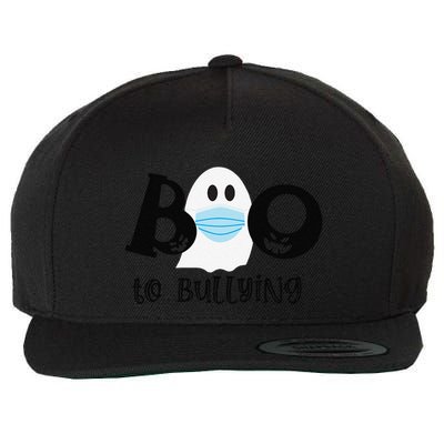 Unity Day Orange Be Kind And Boo To Bullying Halloween Wool Snapback Cap