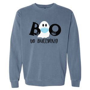 Unity Day Orange Be Kind And Boo To Bullying Halloween Garment-Dyed Sweatshirt