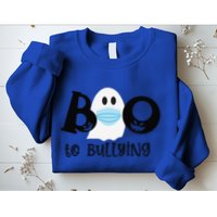 Unity Day Orange Be Kind And Boo To Bullying Halloween Sweatshirt