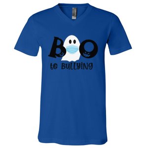 Unity Day Orange Be Kind And Boo To Bullying Halloween V-Neck T-Shirt