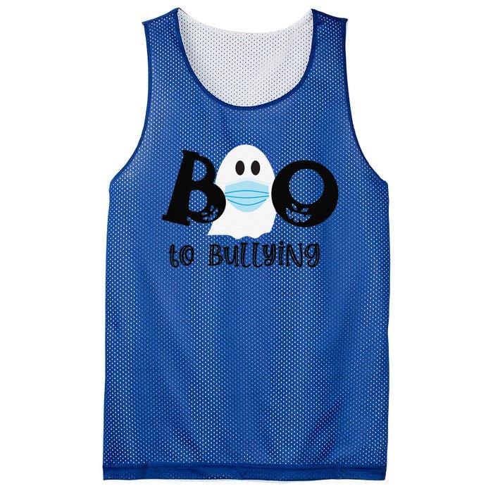 Unity Day Orange Be Kind And Boo To Bullying Halloween Mesh Reversible Basketball Jersey Tank