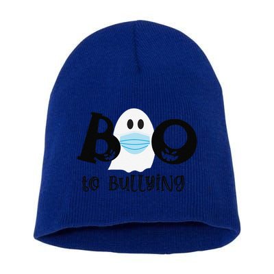 Unity Day Orange Be Kind And Boo To Bullying Halloween Short Acrylic Beanie