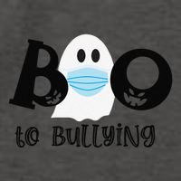 Unity Day Orange Be Kind And Boo To Bullying Halloween Vector Backpack