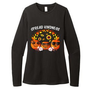 Unity Day Orange Spread Kindness Anti Bullying Pumpkin Womens CVC Long Sleeve Shirt