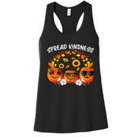 Unity Day Orange Spread Kindness Anti Bullying Pumpkin Women's Racerback Tank