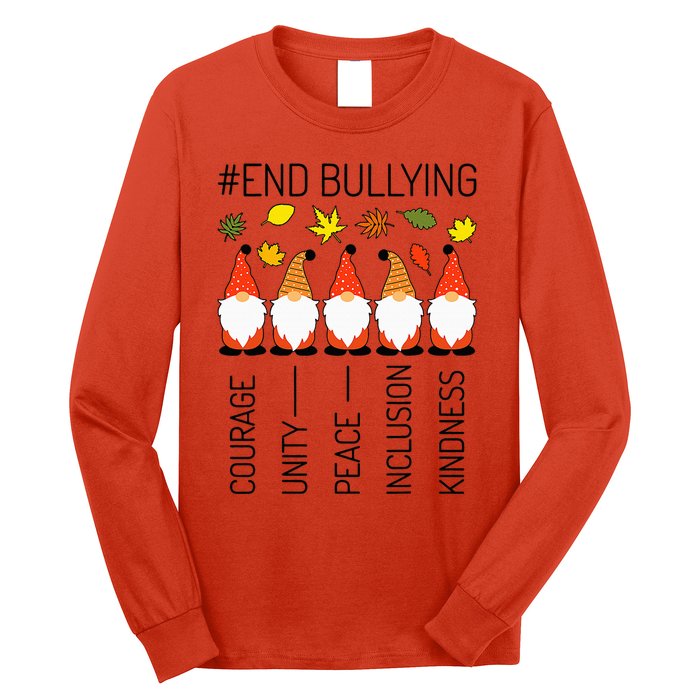 Unity Day Orange Anti Bullying Prevention No Bullying Long Sleeve Shirt