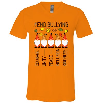 Unity Day Orange Anti Bullying Prevention No Bullying V-Neck T-Shirt