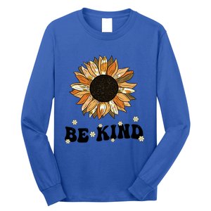 Unity Day Orange Be Kind Anti Bullying Cute Sunflower Gift Long Sleeve Shirt